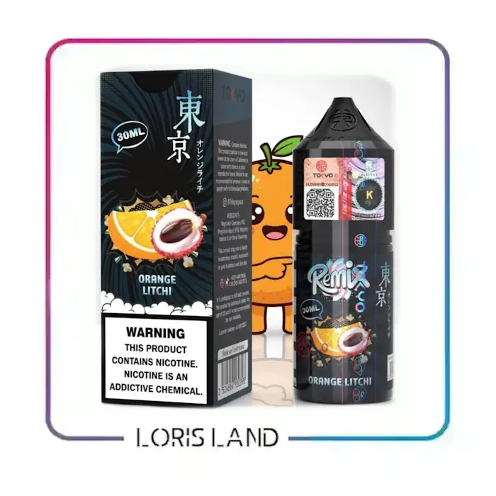 سالت توکیو پرتقال لیچی یخ